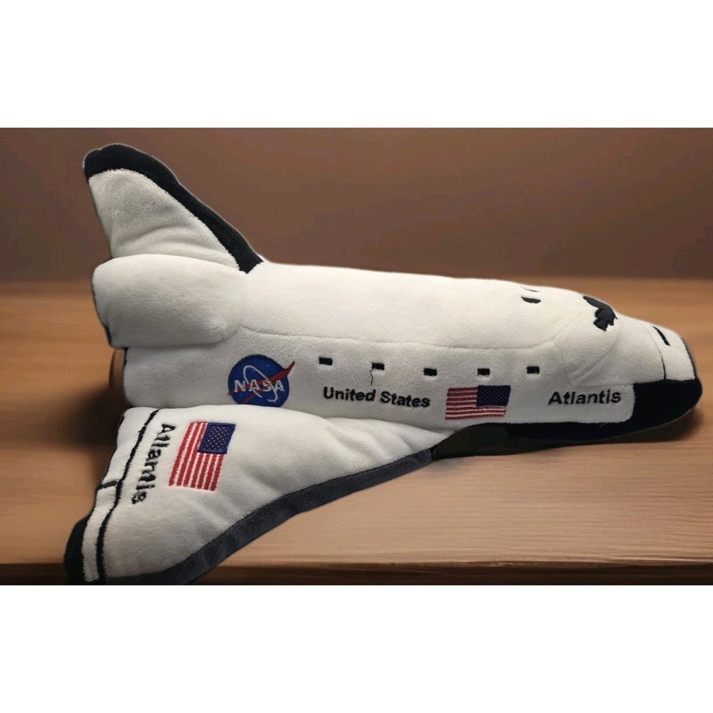 16" Custom Space Shuttle Plush Discovery United States Atlantis Rocket Ship Nasa